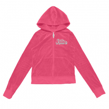 Barbie X Billie Eilish Pink Velour Jacket