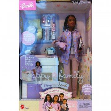 Baby Doctor Barbie AA (lavender lab coat)