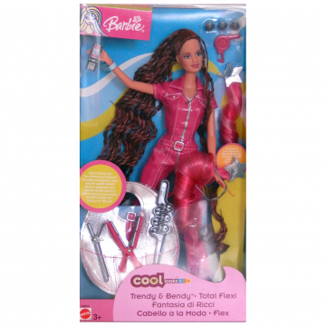 Cool Lookz - Trendy & Bendy Barbie Doll