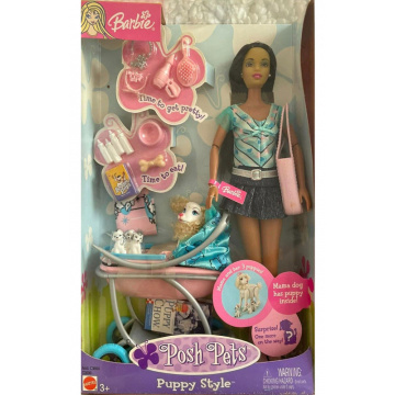Barbie® Doll Posh Pets™ Puppy Style™ (AA)