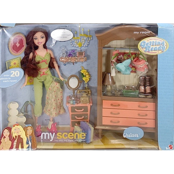 My Scene Getting Ready My Room Chelsea Playset