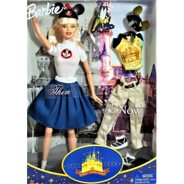 Disney Mouseketeers Barbie 50th Anniversary Doll Then and Now