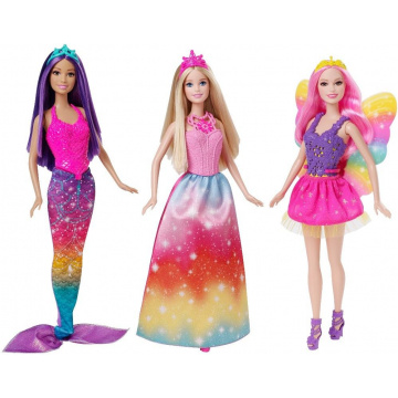 Barbie® Fairytale 3 Doll Gift Set