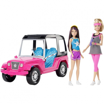 Barbie & Skipper Jeep