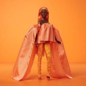 Barbie Chromatic Couture Orange doll