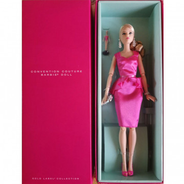 Convention Couture pink Barbie Doll