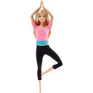 Barbie® Made To Move™ Doll- Pink Top