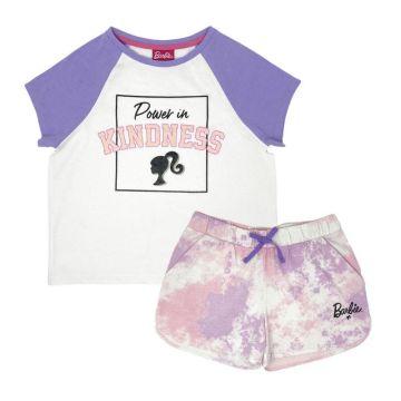 Barbie Girl's T-Shirt and short set