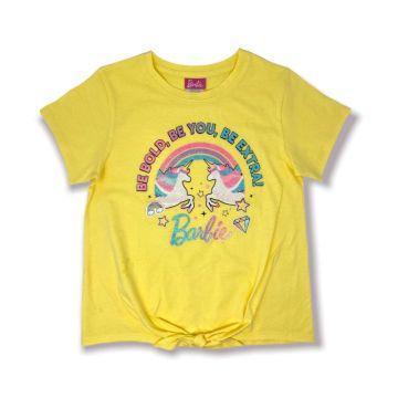 Barbie Girl's knotted short sleeve top