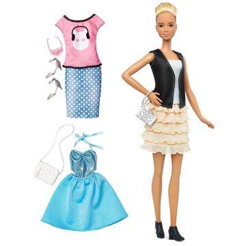 Barbie® Fashionistas™ 44 Leather & Ruffles Doll & Fashions