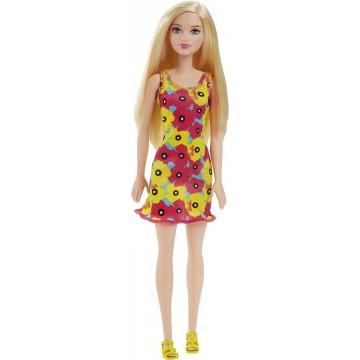 Basic Barbie® doll with flower dress