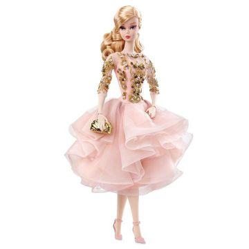 Blush & Gold Cocktail Dress Barbie® Doll