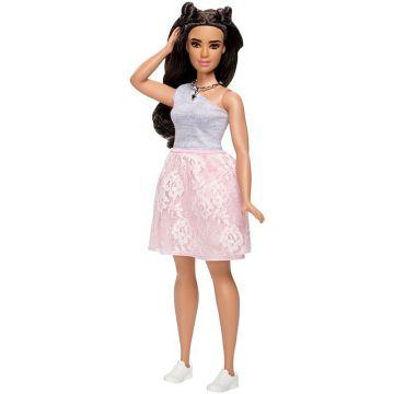 Barbie® Fashionista® Doll 65 Powder Pink Lace – Curvy