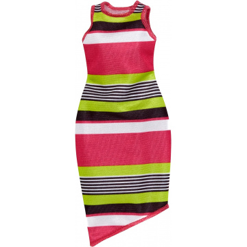 Barbie Fashions Multicolored Stripe Dress