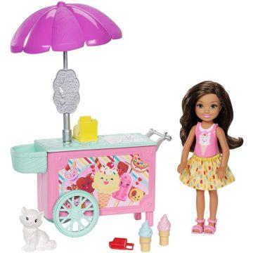 Barbie® Club Chelsea™ Ice Cream Cart Doll & Playset