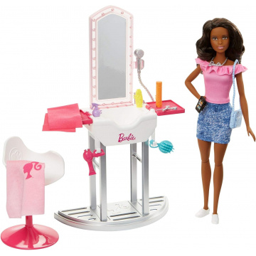 Barbie Doll and Salon (AA)