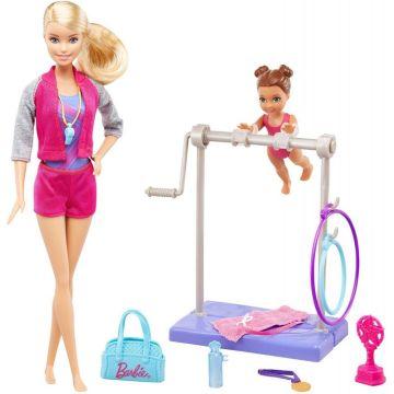 Barbie® Gymnastic Coach Dolls & Playset