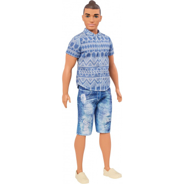 Barbie Fashionistas Distressed Denim Ken Doll