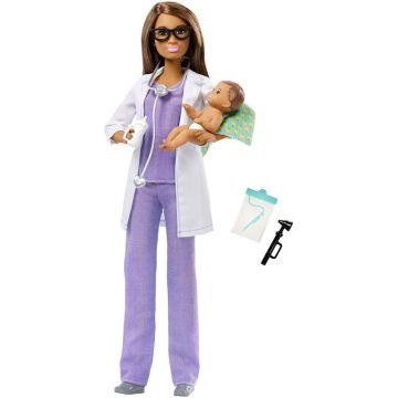 Barbie® Baby Doctor Doll & Playset