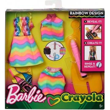 Barbie® Crayola® Rainbow Design
