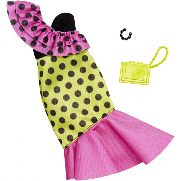 Barbie Fashions Night suit with polka dots