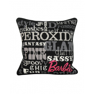 Barbie™ ♥ Jonathan Adler Barbie™ Words Pillow