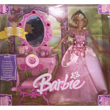 Barbie Princess Collection Cinderella Magic Vanity Giftset