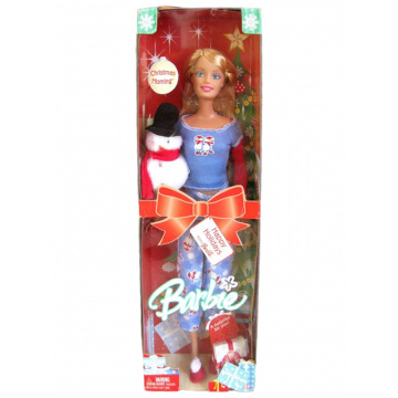 Christmas Morning™ Barbie® Doll (Snowman)