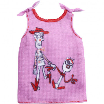 Barbie® Toy Story 4 Fashions (Sheriff Woody & Forky)