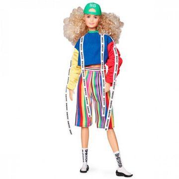 Barbie® BMR1959™ Doll - Color Block Sweatshirt with Logo Tape & Striped Shorts