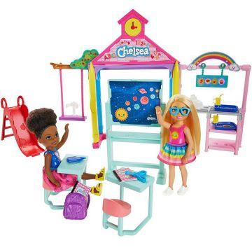 Barbie® Club Chelsea™ Doll and School Playset, 6-inch Blonde, with Accessories