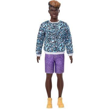 Barbie® Ken™ Fashionistas™ Doll #153, Sculpted Dreadlocks & Animal-Print Sweatshirt