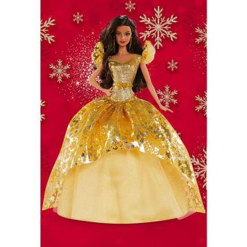 2020 Holiday Barbie® Doll, Brunette Long Hair