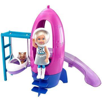 Barbie® Space Discovery™ Chelsea™ Doll & Rocket Ship-Themed Playset with Puppy