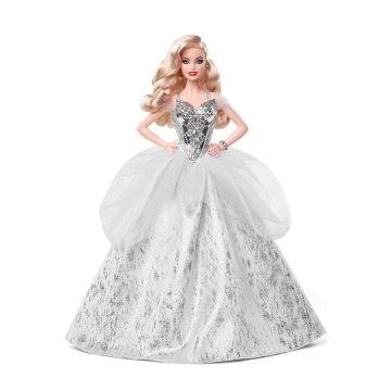 2021 Holiday Barbie® Doll, Blonde Wavy Hair