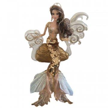 Golden Mermaid Barbie Doll