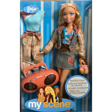  My Scene Working Radio Barbie Doll