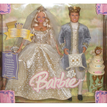 Barbie Princess Collection Cinderella Wedding Giftset Cinderella