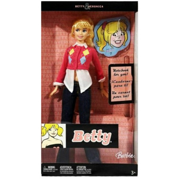 Archie Comics Betty Barbie Doll