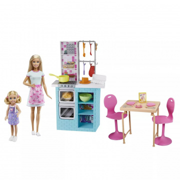 Barbie® Doll & Chelsea™ Baking Playset and Accessories