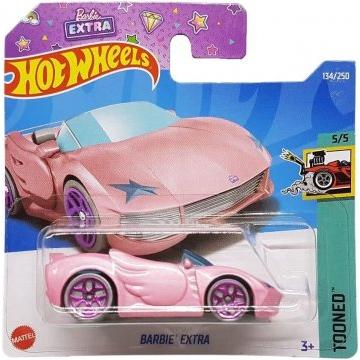 Hot Wheels - Barbie Extra - Tooned 5/5 - Pink Cabriolet