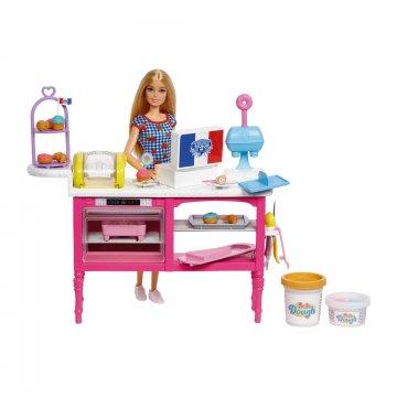 Barbie Doll and Accessories, Malibu Doll and 18 Pastry-Making Pieces, It Takes Two Café