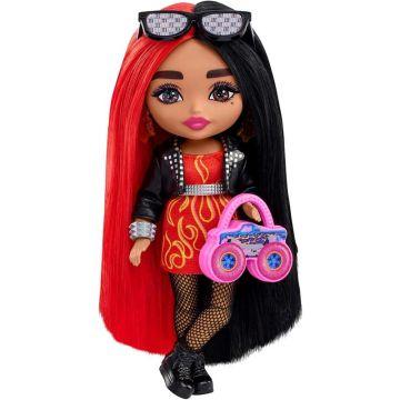 Barbie Extra Minis Doll With Moto Jacket, Barbie Doll