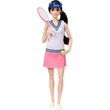 Barbie Doll & Accessories, Career Tennis Player Doll With Racket And Ball
