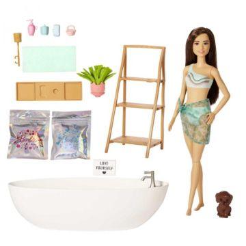 Barbie Doll And Bathtub Playset, Confetti Soap And Accessories