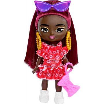 Barbie Extra Mini Minis Doll With Burgundy Hair, Barbie Doll