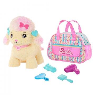 Barbie Stuffed Animals, Poodle With themed Purse And 6 Accessories, Salon Pet Adventure