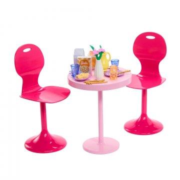 Barbie Doll Accessories Breakfast Table
