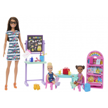 Barbie Preschool Classroom Playset