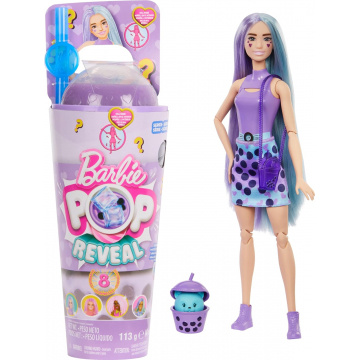 Barbie Pop Reveal Bubble Tea Series Doll (purple)